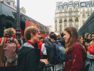 Gut in Paris eingetroffen