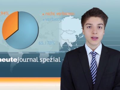 Aktuell: Politik-Zusatzkurs im „Heute-Journal“