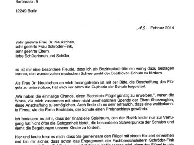 Neuer Bechstein-Flügel